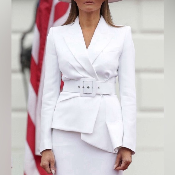 Michael Kors Collection Jackets & Blazers - Michael Kors Collection Belted Blazer